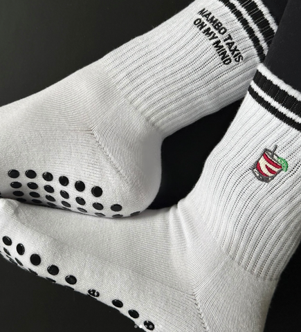 Mambo Taxi Grip Socks